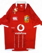 2021 British & I Lions Squad Signed Rugby Jersey, S Africa Tour 2021: Near Mint: officially