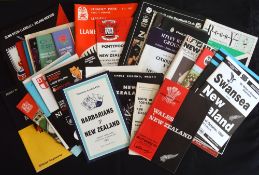 NZ in the British Isles Rugby Programmes (45): From the tours of 72-3 (7, inc v Llanelli & v the