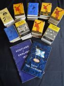 1920s-70s Scottish Rugby Record Annuals etc (c.40): The well-known, small but packed editions,