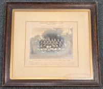 1924-25 Swinton Rugby League Team Photograph, Lancashire Senior Cup winners, a good, mounted
