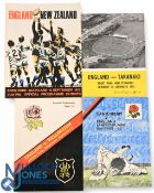 1973 England in NZ Rugby Programmes (4): The shock win over the All Blacks and the other defeats