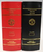 2008/09 Premier League champions Manchester Utd season league home programmes Bolton Wanderers,