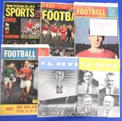 Collection of football related magazines with Manchester Utd content to include FA News September