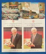 1994 Sir Matt Busby Thanksgiving Order Service at Manchester United, two programmes with ticket