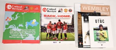 2019/2020 Covid Suspended Season Manchester Utd almost complete season home programmes (missing