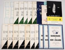 SA & NZ in the UK 1960-1 & 1963-4 (20): With much duplication, Cardiff (2) & England (5) v S