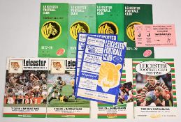 1967-89 Leicester v Baabaas Rugby Programmes (10+): Most issues form those years, plus a 1971