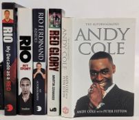 Five Manchester United Signed Books Autographs - Andy Cole The Autobiography signed 1999, Matin