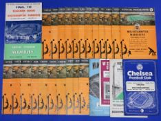 1959/60 Wolves almost complete home league match programmes (less Newcastle Utd) (20); FAC Newcastle