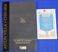 The End of an Era' The year 2000 FA Cup Final limited edition hardback programme Chelsea v Aston