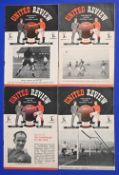 1948/49 Manchester Utd home match programmes Middlesbrough (team changes), Yeovil Town (FAC) (
