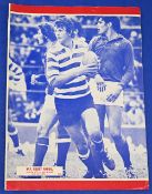 1976 Western Province v New Zealand Rugby Programme: Baumgarten, coloured cover, WP Rugby Annual