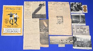 1930 FAC final Arsenal v Huddersfield Town match programme 26 April 1930 at the Empire Stadium