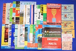 Collection of programmes to include FAC Finals 1965, 1967, 1968, 1969, 1971, 1973; FAC s/f's 1964