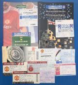 1991-1992 Rumbelows Final Football Programmes and Tickets Manchester United v Sheffield Wednesday