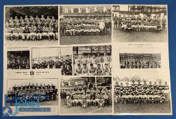 1947-1979 Welsh etc Club & Country Rugby Photographs (10): Super press quality 10