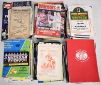 150+ assorted Rugby league programmes and publications from 1948 onwards, mainly modern to include