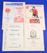 1974 Tarbes (France) Tour to NZ Rugby Programmes (4): Big trip for the SW France club outfit, v E