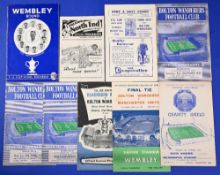1958 Wembley Bound FAC final souvenir Bolton Wanderers brochure 40 page photographic publication;
