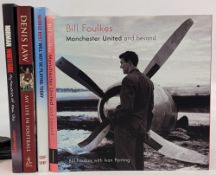 Four Large Manchester United Signed Books Autographs- Bill Foulkes Manchester United and beyond