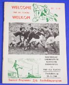 1960 in SA, N Universities v NZ Rugby Programme: 52pp, glossy-covered, packed effort from