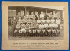 Matt Busby: 1945 Quarter Masters Stores XI (Joe Mercer team) v Pirbright Army Camp (Surrey) Army