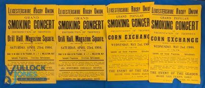 1904-6 Leicestershire Rugby Concert & Award Posters (4): 17