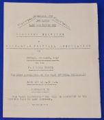 1946/47 Gibraltar Football Association v Combined Services at the Naval Ground, Gibraltar 23 March