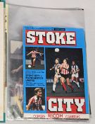1981-1983 Manchester United Away Football Programmes 27 league, and cup programmes, in folder