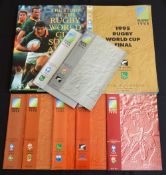 RWC 1995 in S Africa Rugby Programmes & Book (9): The Final - the huge 'Golden Book', much coveted