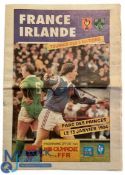1994 France v Ireland newspaper-style Rugby programme: Harder-to-find Midi Olympique issue from
