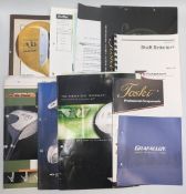 Golf Club Sales Catalogues and Brochures, of Louisville 2004 USA, KZG 2003 with price list,
