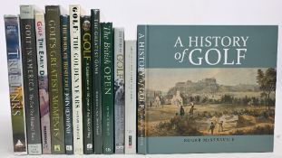 Golf Books comprising of A History of Golf 2017 Roger McStravick, Golf, as it was in the Beginning