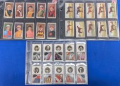 3x Ogden's Cigarette Cards Sets Horseracing: full sets of jockeys and owners' colours,
