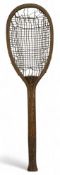 Early Slazenger The Pelican Fantail Lawn wooden Tennis Racket Slazenger & Son Ltd, a scarcer