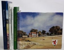 Golf History Books to include Malone Golf Club 1895-1995 A History John Hanna (signed), Golf at