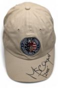 2005 US Open Golf Tournament Michael Campbell Winner signed Baseball cap, obtained by a professional