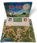 Period Areil Par Golf Board Game, test your skill against the power golf of the Masters in good