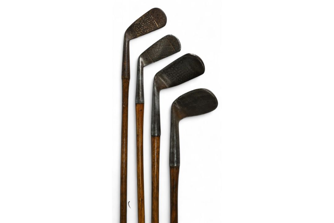 4x James Braid Golf irons to incl a round back cleek, special cleek both bearing the signature, - Image 3 of 3