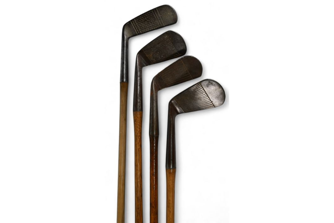 4x Assorted Golf clubs to incl Tom Stewart no 2 iron, W Scarlett spade mashie, and a J Braid of - Image 3 of 3