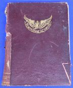 Bound Volume of Speedway News magazine 1936 Volume 9 No 1-28 Fair condition with the magazines in