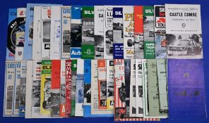 Quantity of Motor Racing Programmes from 1950s – 1990s featuring Touring Car events, Hill Climbs