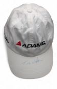 Tom Watson signed Adams Baseball Cap - obtained by a professional autograph hunter