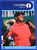 2007 Open Golf Championship programme hand signed by the winner Padraig Harrington Very good