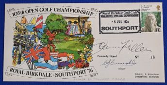 105th Open Golf Championship 1976 Royal Birkdale First Day Cover hand signed by the winner Johnny