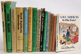 Golfing Books to include Golf Addicts to the Fore! 1986 George Houghton, The Golfer's Log Book