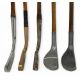 5x Various putters incl early Ben Sayers Benny putter with grue sole and square section shaft and - Image 3 of 3