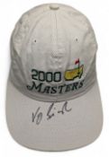 2000 Masters Golf Augusta Georgia Winner Vijay Singh baseball cap - obtained by a professional