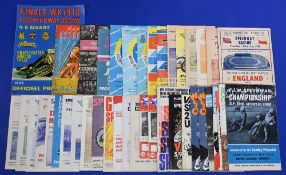 Speedway Menagerie including programmes, handbooks and publications from the forties onwards to