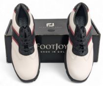 A pair unused Footjoy Green Joys Golf Shoes, size 6.5 UK. Unused - in original box
